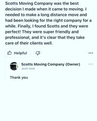 Scotts Moving Company