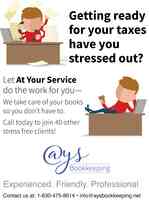 At Your Service Bookkeeping Inc