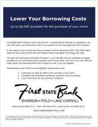 First State Bank Shannon Polo Lake Carroll
