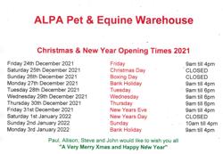 Alpa Pet & Equine Warehouse