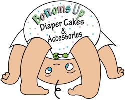 Bottoms Up Diaper Cakes