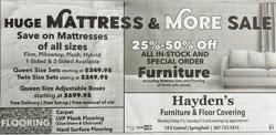 Hayden’s Furniture