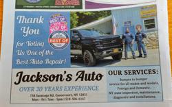 Jackson's automotive repair of saratoga LLC