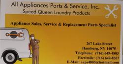 All Appliances Parts & Service, Inc.