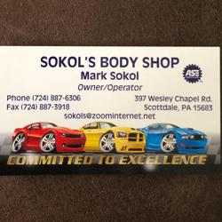 Sokol’s Paint and Auto Repair