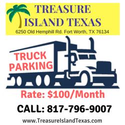 Treasure Island Texas Truck Parking