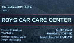 Roy's Car Care Center