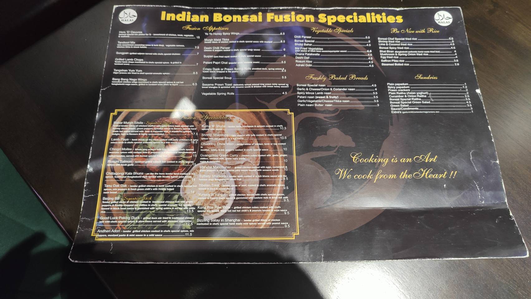 Indian Bonsai - Indo Chinese Restaurant