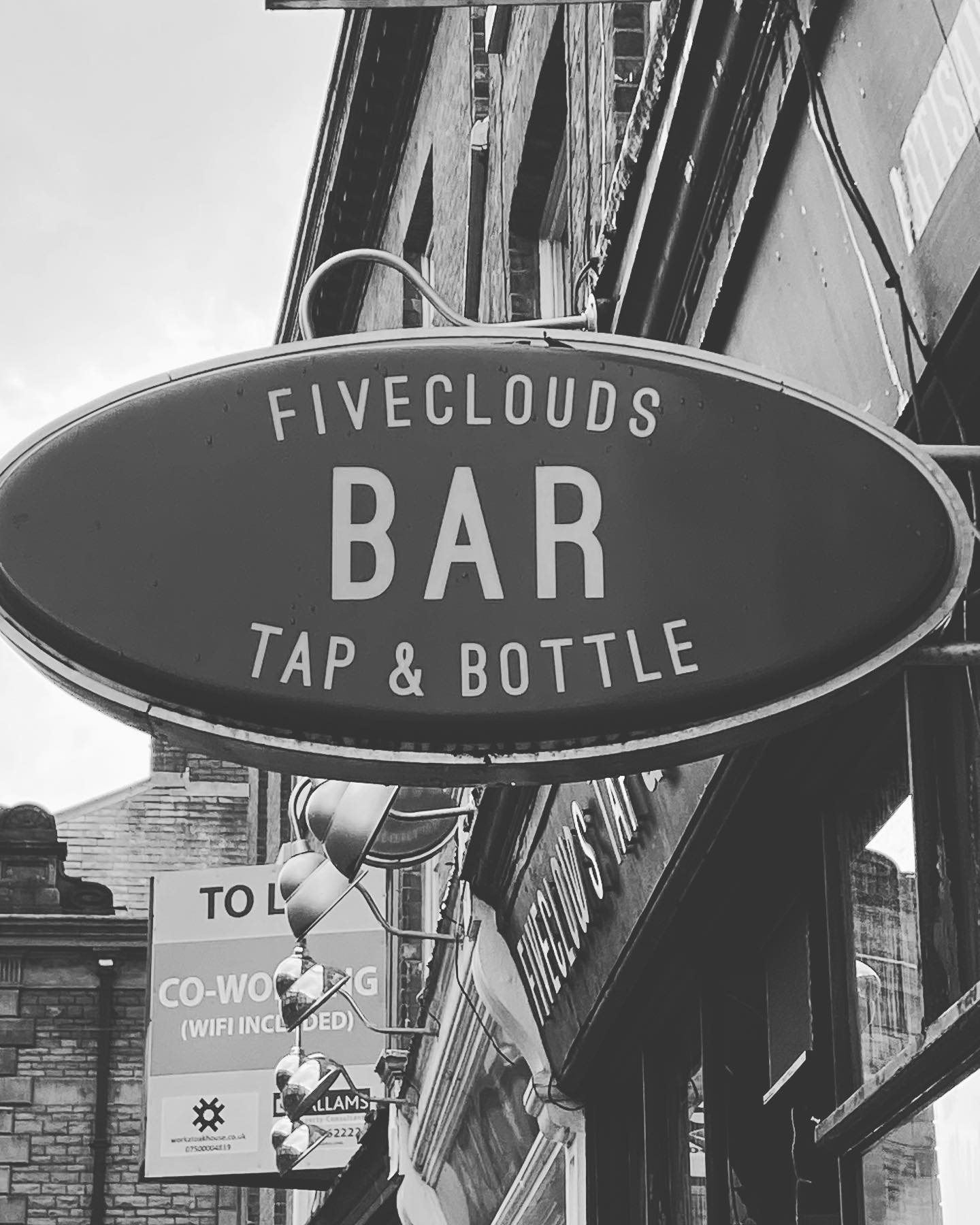 Five Clouds Tap and Bottle