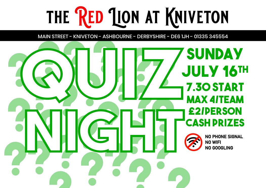 The Red Lion At Kniveton