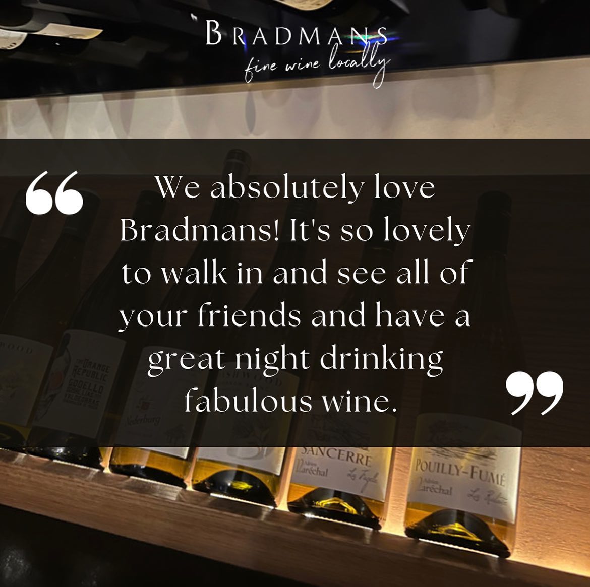 Bradmans Wine Cellar - Duffield