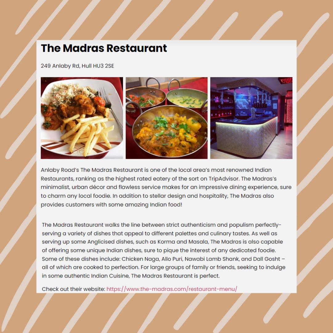 The Madras Restaurant