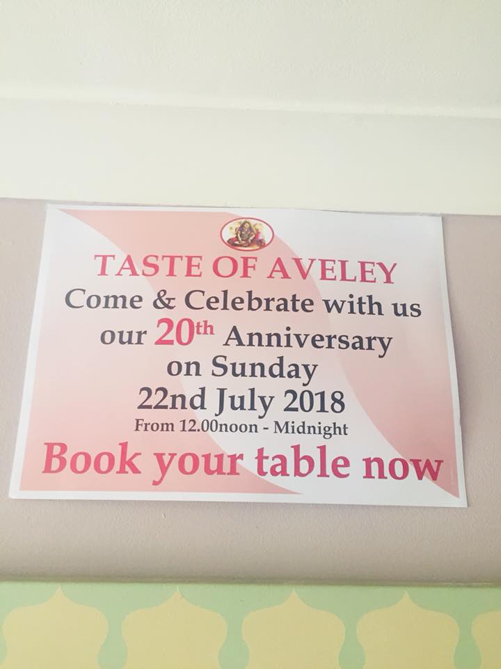 Taste of Aveley Indian Restaurant