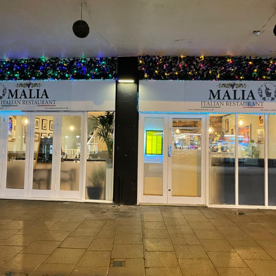 Malia Italian Restaurant Bury