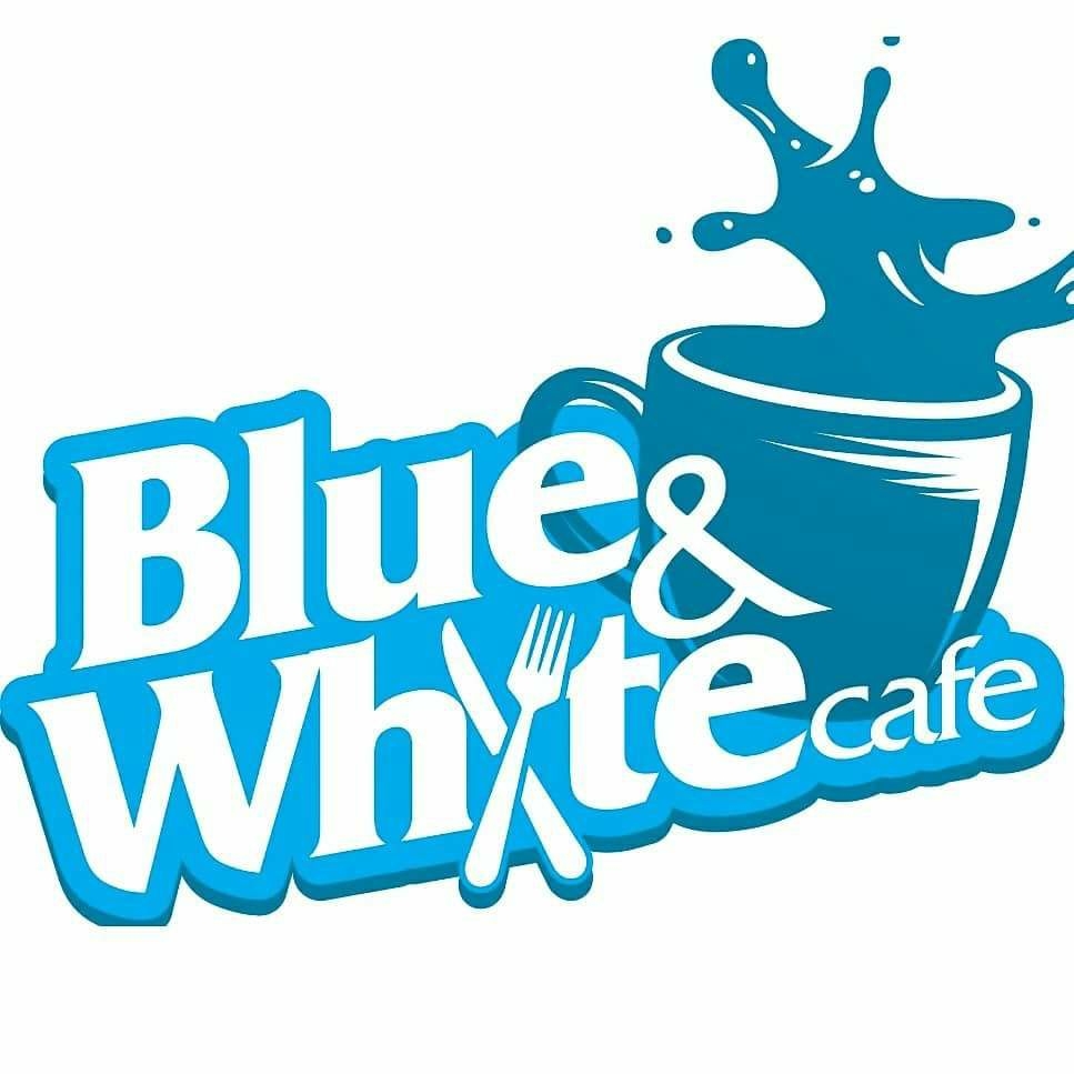 Blue & White Cafe