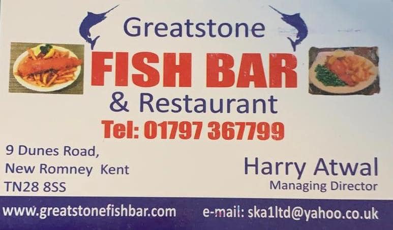 Greatstone Fish Bar & restaurant