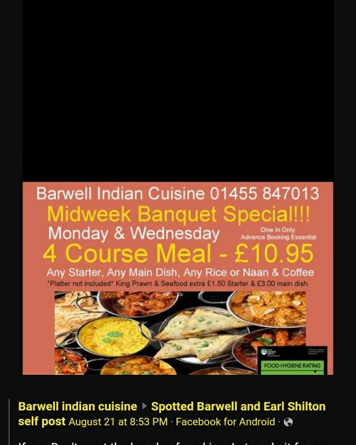 Barwell Indian Cuisine Leicester