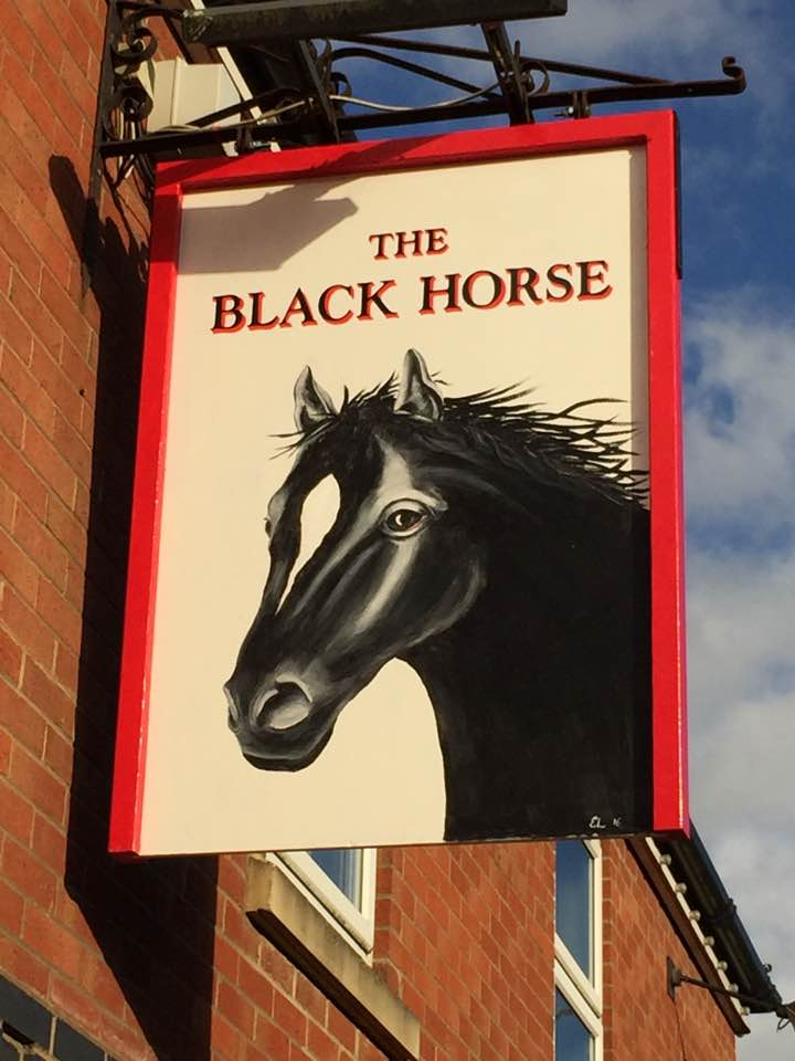 THE BLACK HORSE, WALCOTE
