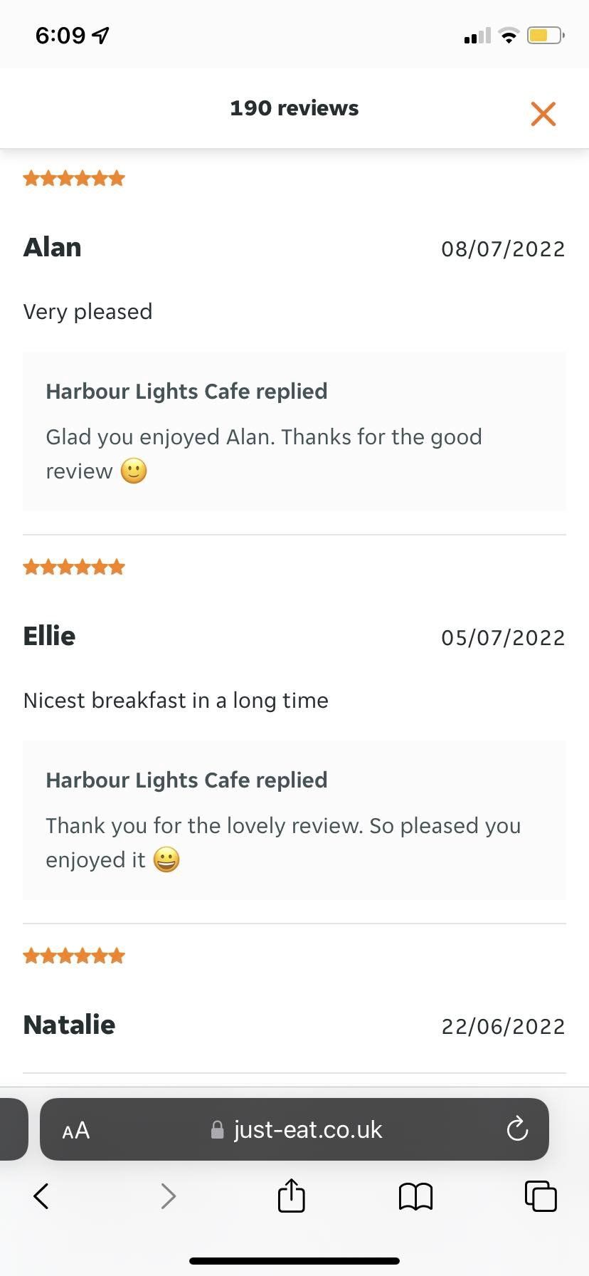 Harbour Lights Cafe