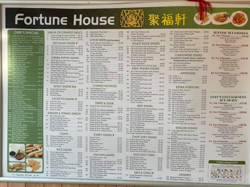 Fortune House Chinese Take Away
