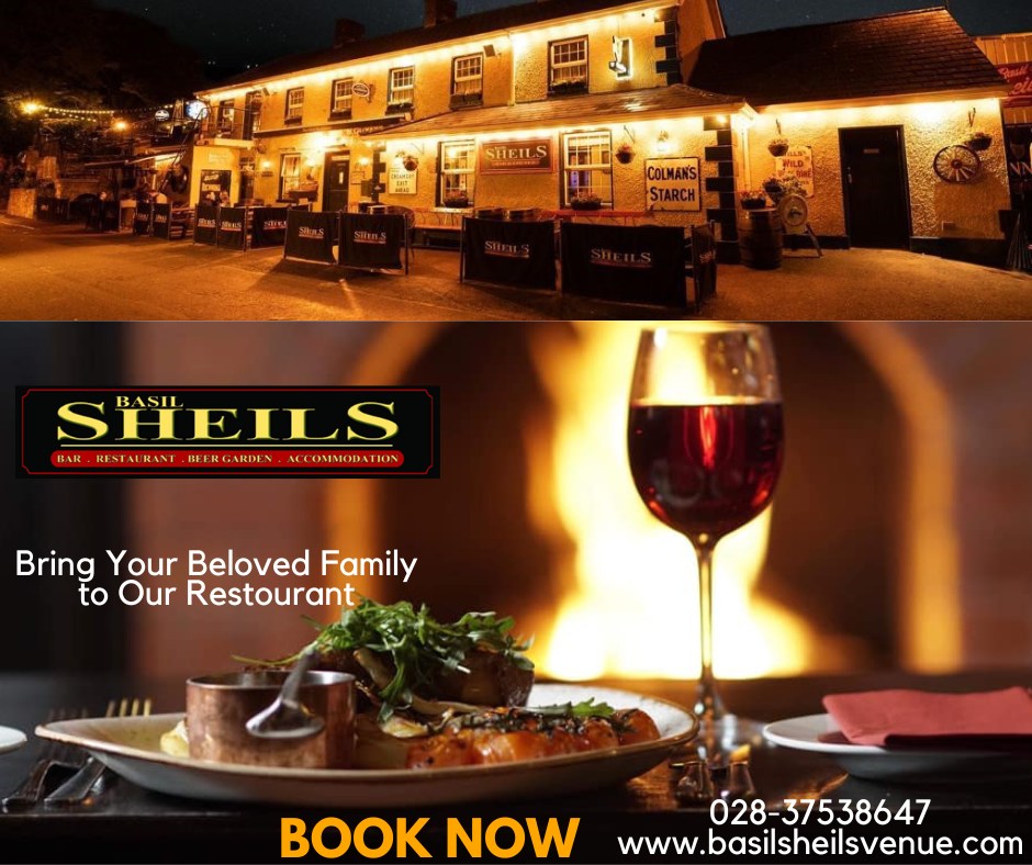 Basil Sheils Bar & Restaurant Armagh | B&B Accomodation