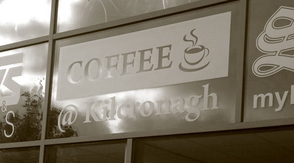 Coffee@Kilcronagh - Sit in, takeaway and outdoor seating area available.