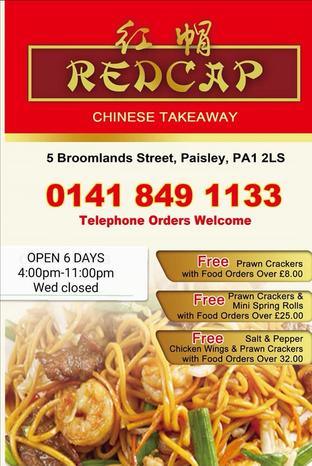 Red Cap Chinese Takeaway
