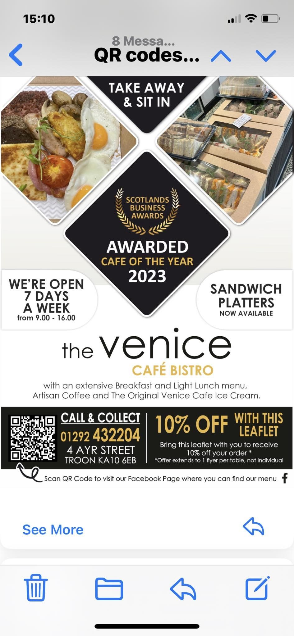 The Venice Cafe