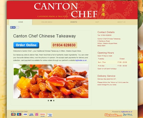 CANTON CHEF Chinese & Thai Takeaway