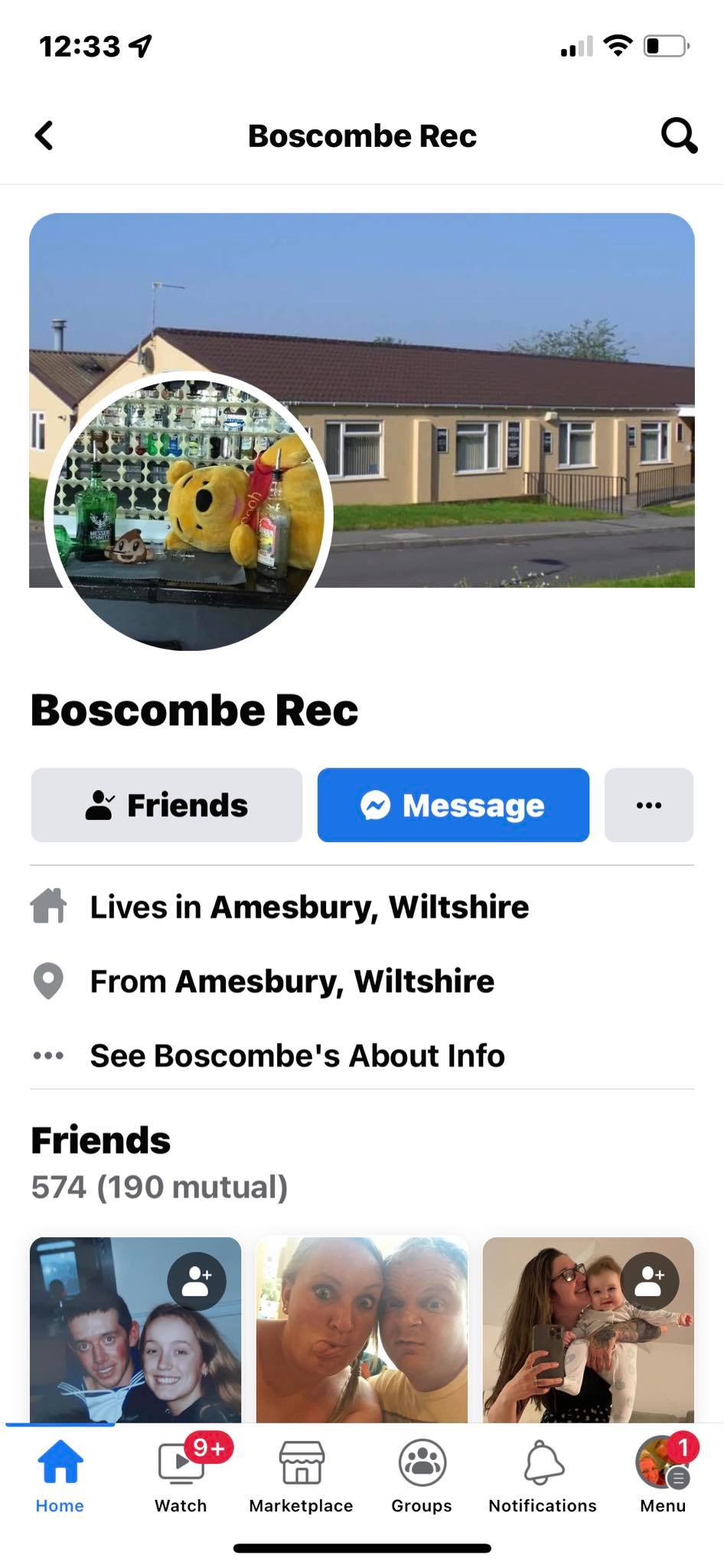 Boscombe Down Recreation Club