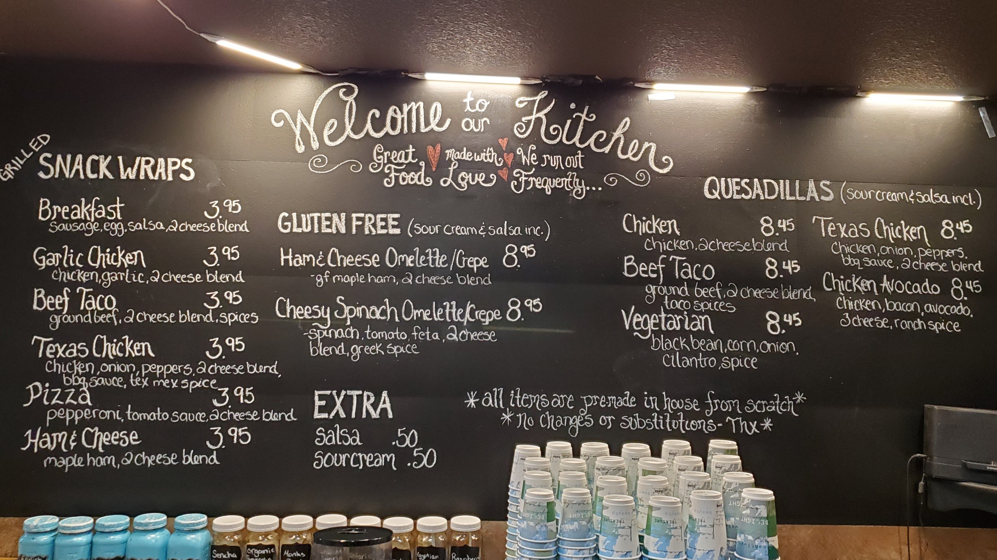 Paddymelon Gifts,Espresso & Eatery Menu