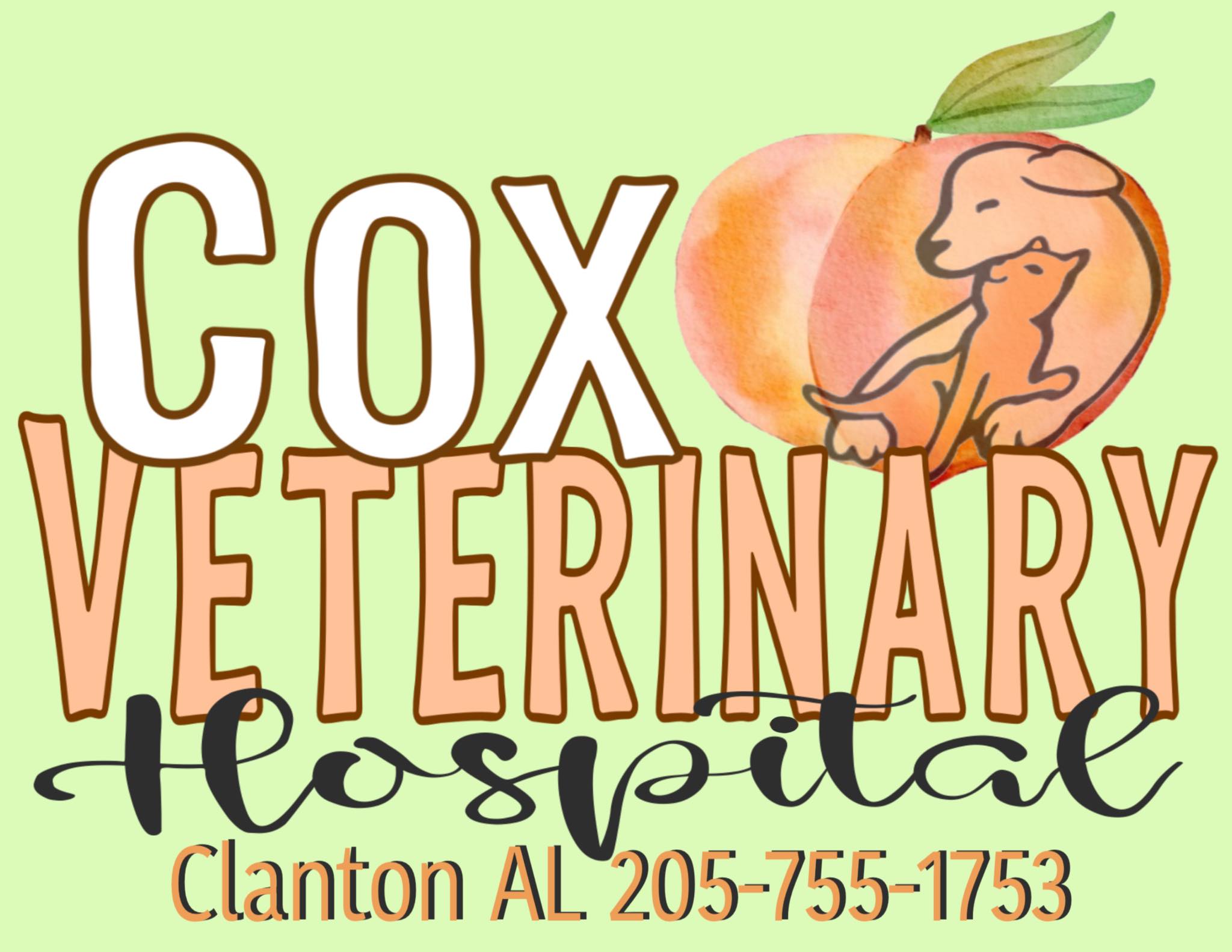 Cox Veterinary Hospital PC 3403 7th St N, Clanton Alabama 35045