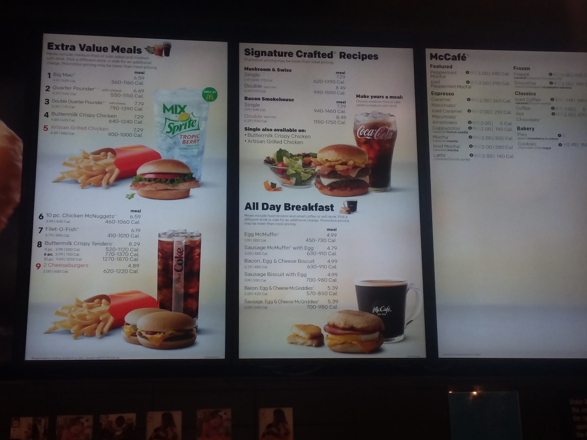 McDonald's Menu