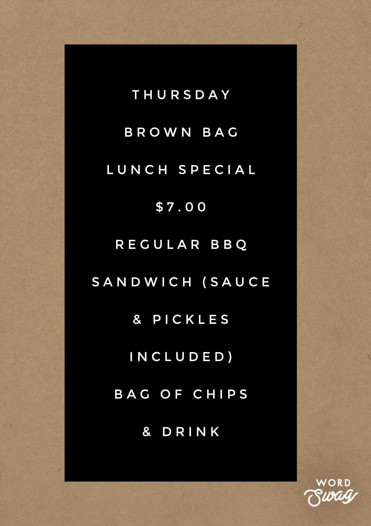 Oak & Alley Smoke House LLC Menu