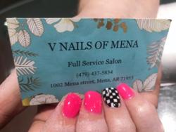 V Nails, Mena- Full Service Salon