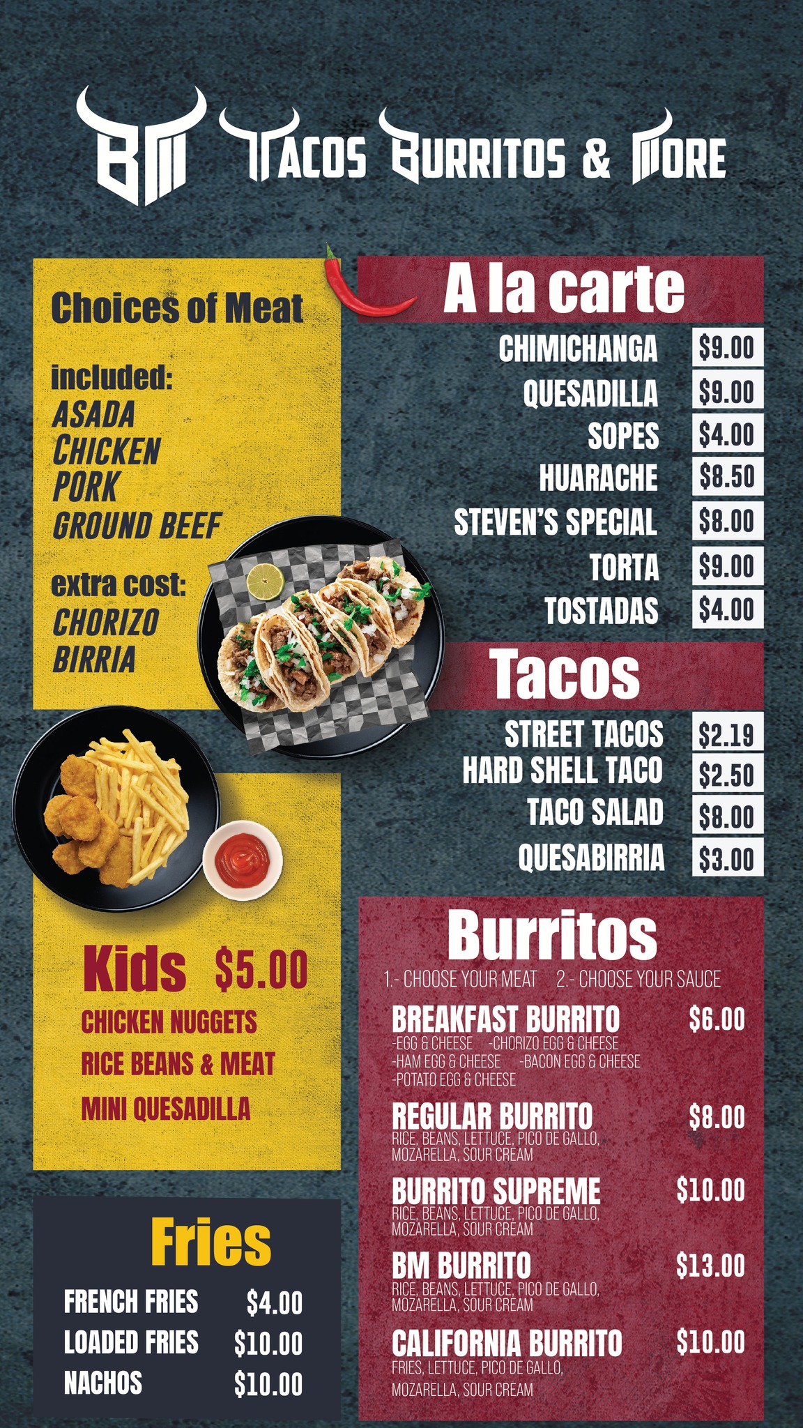 Boss Man Tacos, Burritos and More, Siloam Springs Menu, Reviews (56