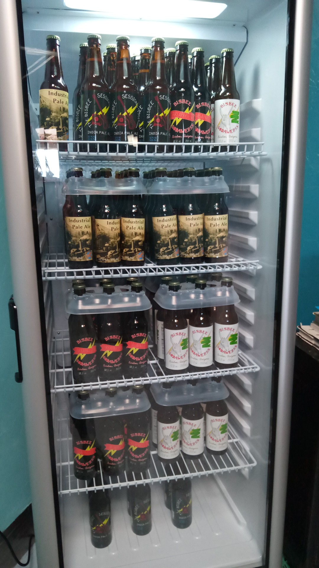 Electric Brewing and Bisbee Sodawerks Menu