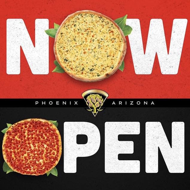 Artichoke Basille's Pizza 21001 N Tatum Blvd unit 40, Phoenix, Arizona 85050
