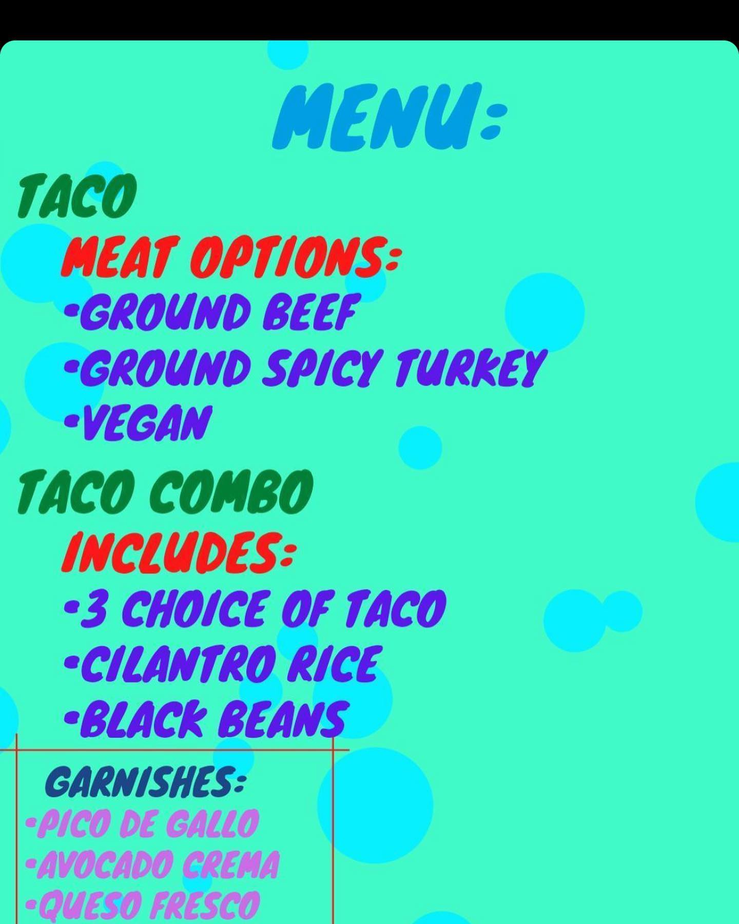 Raymond Ave Brewing Company Menu