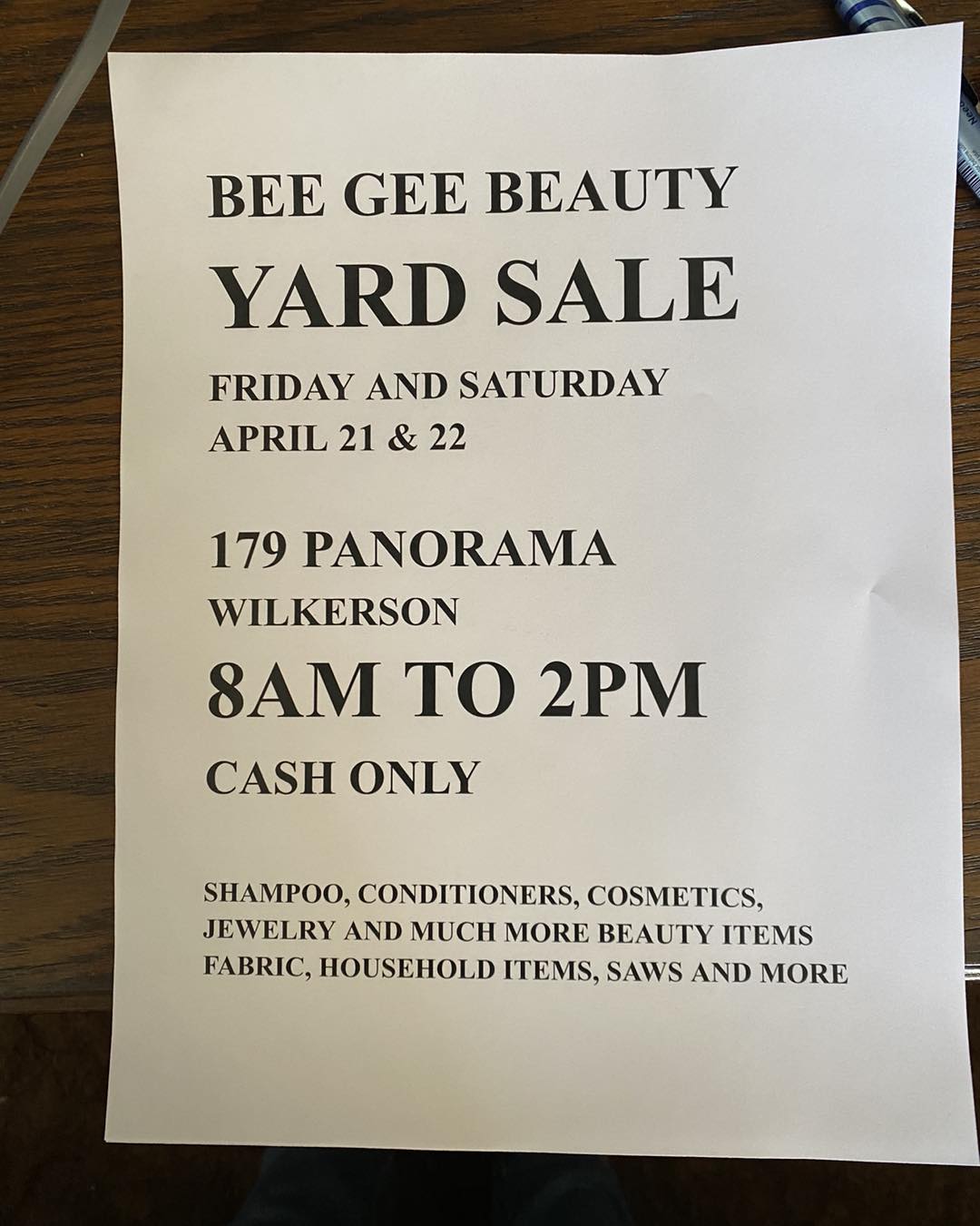 Bee-Gee Beauty Supply & Salon 371 N Main St B, Bishop California 93514