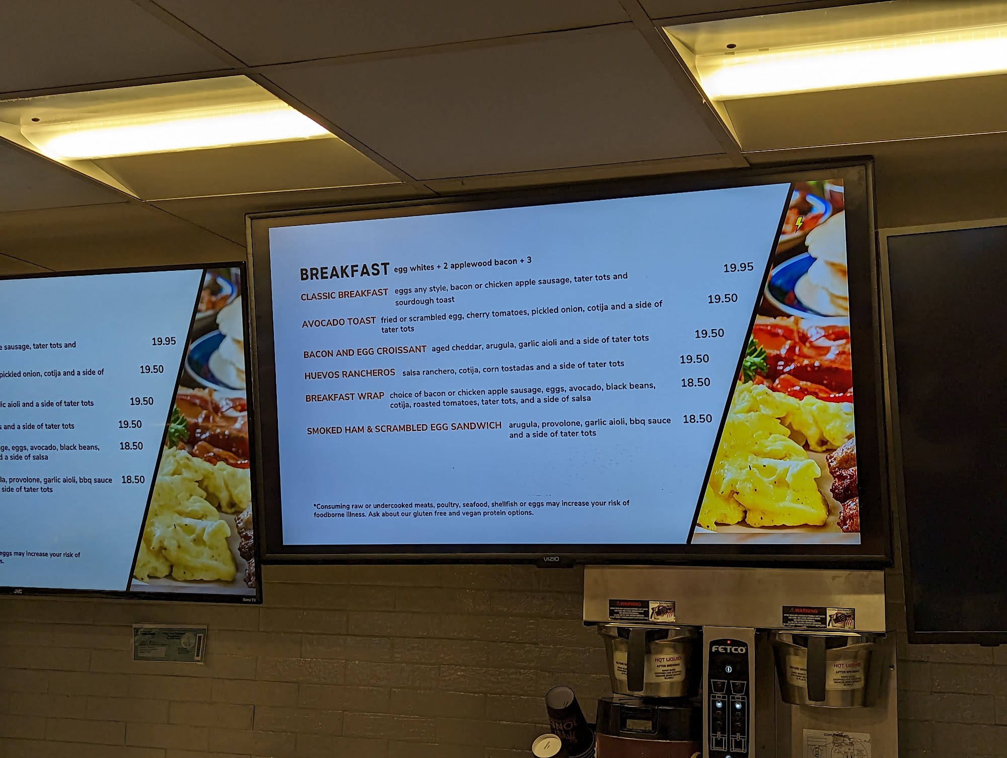 Metropolitan Culinary Services Inc Menu