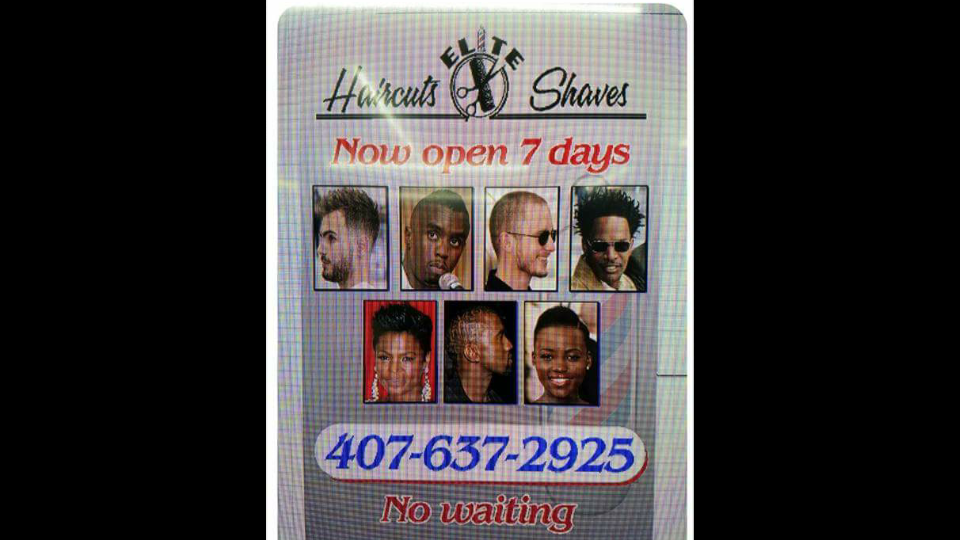 Elite Haircuts & Shaves Barbershop 7709 Otis Ave, Cudahy California 90201