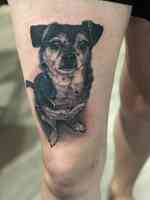 permanent ink tattoo