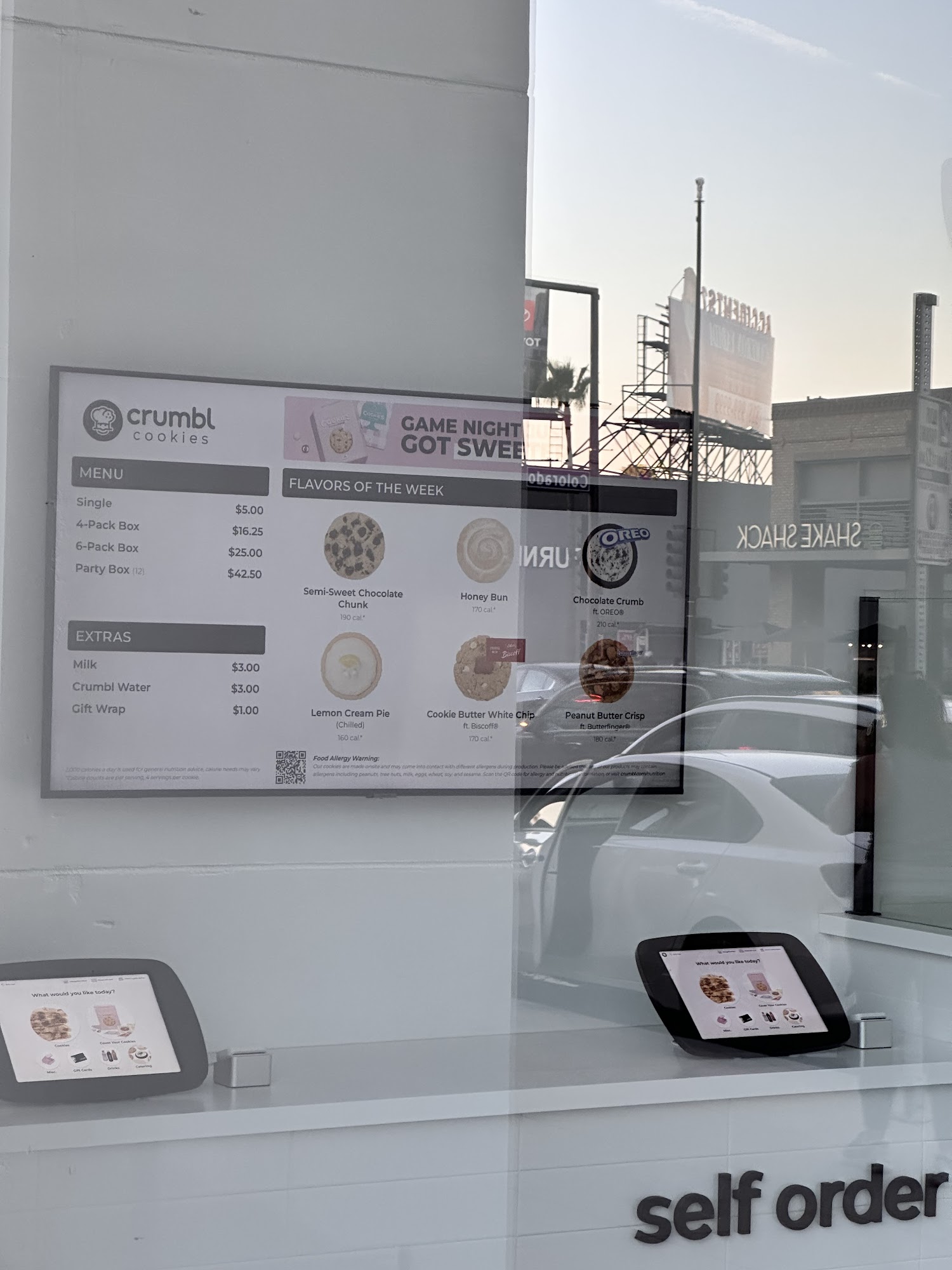 Crumbl - Glendale Menu