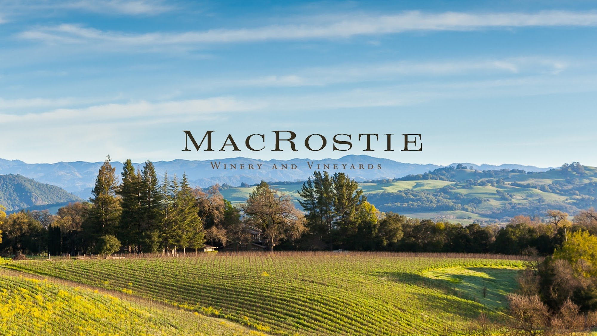 MacRostie Winery Estate House