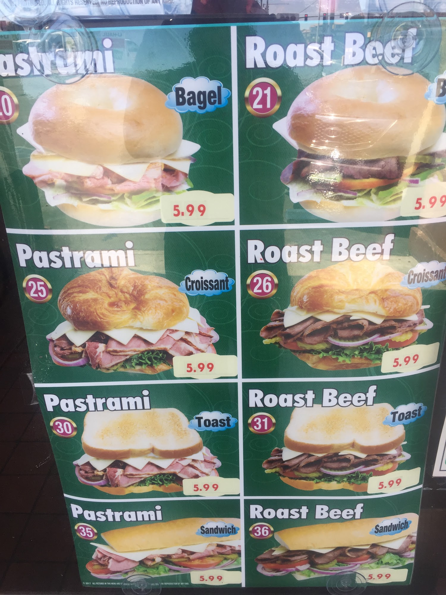 10th and Ave I Donut House Menu