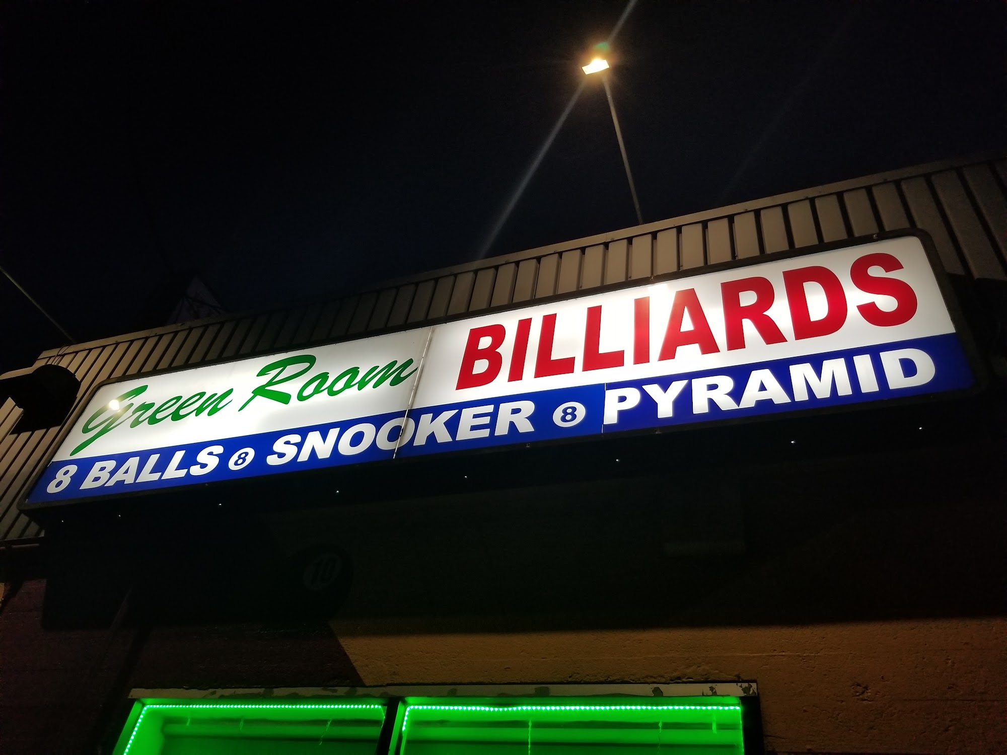Green Room Billiards