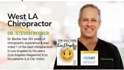 Dr. Steven Becker at Los Angeles Chiropractor Center