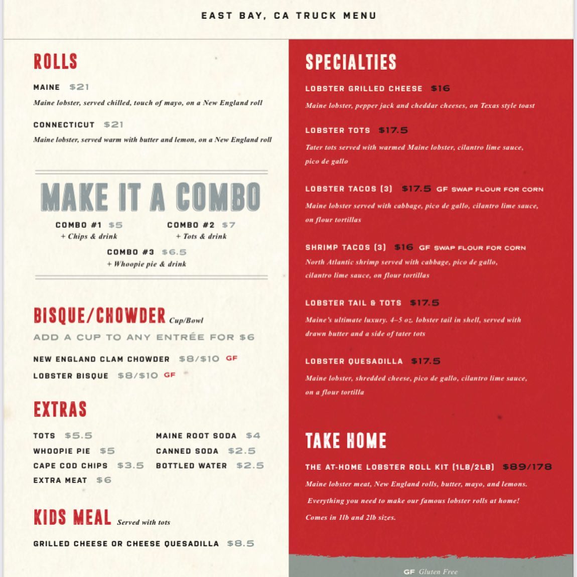 Indian Valley Brewing Menu