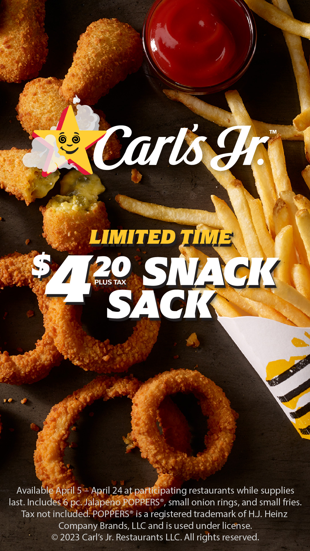 Carl’s Jr. Menu